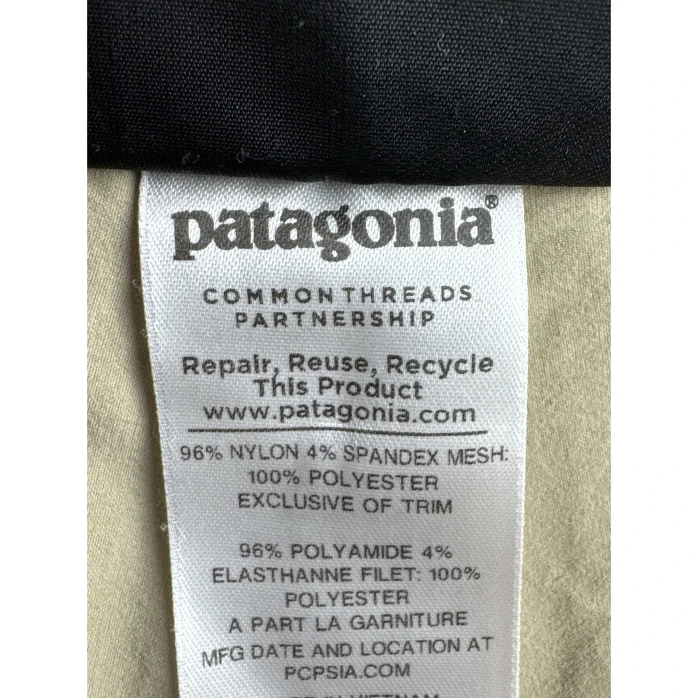Patagonia Mens Hiking Shorts 36 Tan Beige Nylon Spandex Outdoor Performance